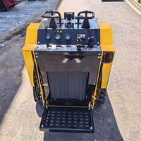 T460 Compact Tracked Skid Steer Mini Digger 0.1m3 Bucket 1120kg 4.5KN Kekuatan Pelepas 1404mm Tinggi Pengeluaran Material EPA5