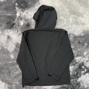 26-27 Jaket Fleece Model Pull-over Ringan Tahan Angin Bernapas Gaya Sepak Bola Brasil Santos Berkualitas Tinggi - Product Image 4
