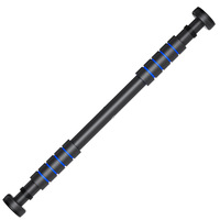 Barre de traction murale en acier pour usage domestique, sans perçage, robuste, électroplaquée, pour la maison, simple/double Kj Ll00244