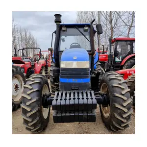 Tracteur agricole d'occasion neuf et hollandais 90hp 100hp 110hp 120hp 4WD tracteur agricole d'occasion à vendre
