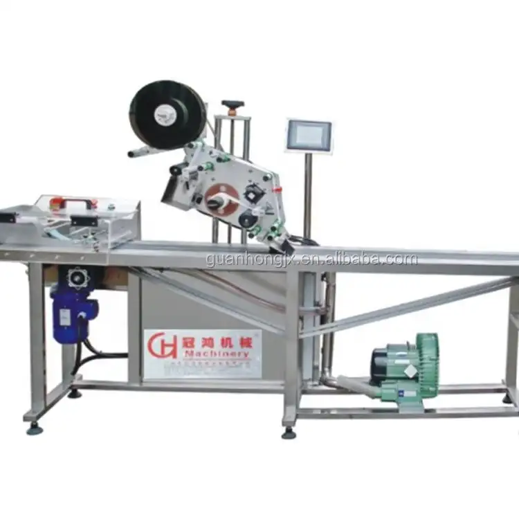 Hot selling automatic paging labeller label sticker labeling machine for paper/boxes/cards/bags/labels/flat items