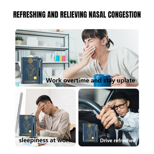 Portable Energizing Aromatherapy Nasal Inhaler Double Hole Aromatherapy Nasal Inhaler Refreshing Inhaler Stick Boost Focus - Product Image 5