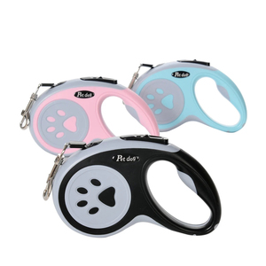 Correa de nailon para perros de 3m y 5m, automática, retráctil, duradera, para gatos, extensible, para cachorros, caminar, correr, Ruleta de tracción para perros pequeños - Product Image 5