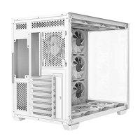 Boîtiers d'ordinateur de bureau ATX AntarcChill OEM ODM pour jeux, tours de PC avec panneau frontal en verre trempé
