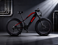 Bicicleta Eléctrica de Neumáticos Gruesos Todoterreno de 26 Pulgadas de Alta Calidad/ Bicicleta Eléctrica OEM para Adultos, Bicicleta Eléctrica de Montaña