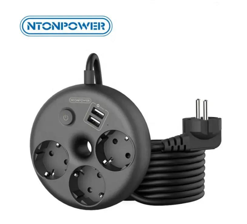 ORICO NTONPOWER 3 prises secteur multiprise Smart Home Rallonge électrique portable pour voyage et usage domestique