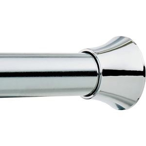 Tringle à rideaux extensible universelle 36/60 cm-Chrome-paquet de 2 - Product Image 3