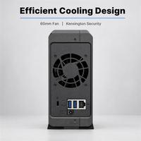 Nouveau NAS DiskStation DS124 à 1 baie avec interface USB et prêts pour les SSD, pour le stockage en réseau - Stock disponible pour usage individuel ou professionnel