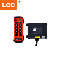 LCC QA600 Télécommande radio sans fil étanche IP67 6 boutons pour camion pompe à béton