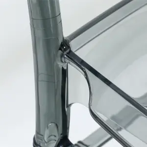 Chaise de mariage ovale empilable transparente pour événements et hôtels – Vente en gros - Product Image 6