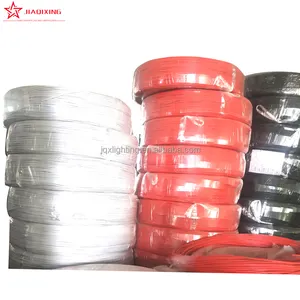 DC 케이블 낮은 전압을 위한 0.5mm2 PVC 케이블 빨간 백색 까만 색깔