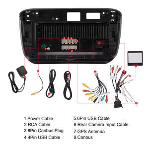 Estéreo Inalámbrico Inteligente para Auto Compatible con CarPlay y Android Auto, Pantalla IPS, Cámara para Tablero, WiFi, Específico para Fiat Punto y Linea - Product Image 4