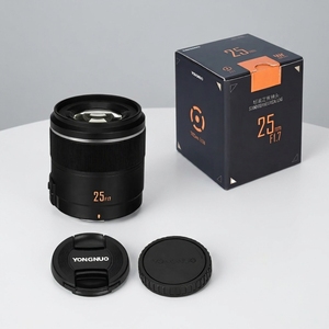 เลนส์ YONGNUO YN25 25 มม. F1.7M 25 มม. STM รุ่นใหม่ สำหรับ <span class=keywords><strong>Panasonic</strong></span> สำหรับ Olympus M4/3 Mount G95 GF9 GX9 มาโคร 4/3 เลนส์กล้องรูรับแสงกว้าง - Product Image 3