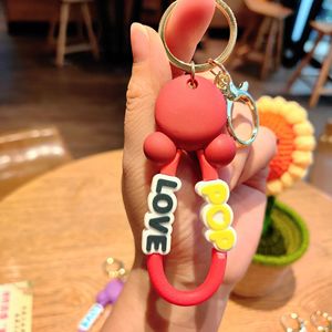 Mới PVC <span class=keywords><strong>Mickey</strong></span> đầu dây móc chìa khóa mặt dây chuyền phụ kiện tinh tế Móc chìa Khóa Búp Bê tất cả các dây quà tặng nhỏ - Product Image 5