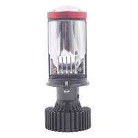 FSYLX Ampoules LED Y8 Haute Puissance H4 Mini Bi-LED Lentille de Projecteur 80W Canbus H4 Ampoule LED Projecteur Phare pour Voiture