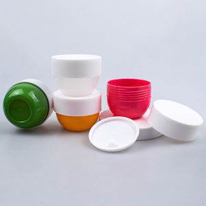 Tarro de crema de fondo redondo personalizado de 75g-500g, <span class=keywords><strong>mascarilla</strong></span> esmerilada, tarro de <span class=keywords><strong>mascarilla</strong></span> <span class=keywords><strong>para</strong></span> el <span class=keywords><strong>cabello</strong></span>, tarro dispensador colorido <span class=keywords><strong>para</strong></span> el cuidado de la piel () - Product Image 3