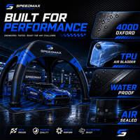 Tente de paddock gonflable imperméable pour sports automobiles professionnels CATC avec pompe à air électrique |   Solution de Branding Complet pour les Équipes de Course |