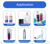 Équipement ergonomique à pression manuelle pour le sertissage des capuchons de pompe de pulvérisation de parfum pour les petites lignes d'embouteillage de parfum