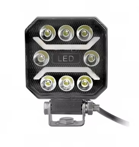 Nouveau 3 pouces LED lampe de travail pour voitures camions carré <span class=keywords><strong>flash</strong></span> stroboscopique 4x4 10-60V <span class=keywords><strong>DC</strong></span> Auto DRL projecteur auxiliaire pour la conduite tout-terrain - Product Image 1
