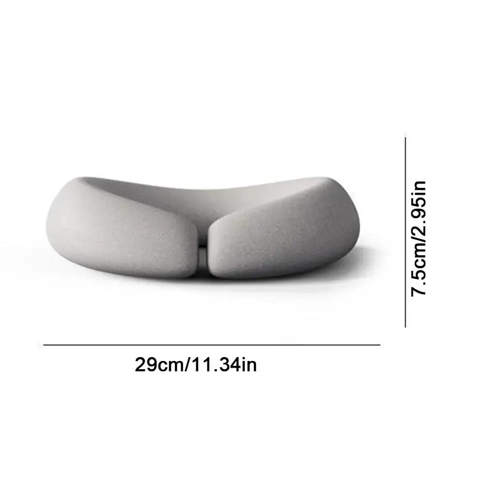 Benutzer definierte Universal Salon Massage kissen Neue U-Form Memory Foam Gesichts kissen Soft Relax Gesichts massage kissen