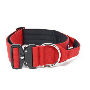Personnalisation d'usine collier de chien tactique en Nylon Durable fournitures pour animaux de compagnie adaptées à l'entraînement de marche pour chiens de compagnie - Product Image 5