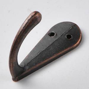 Retro Minimalist Wall <b>Hook</b> Cast Iron Single <b>Hook</b> For Coat Cap Entryway <b>Kitchen</b> Bathroom Door Mounting - Product Image 4