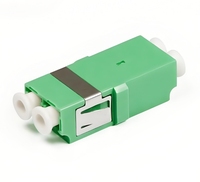 Adaptateur de fibre optique duplex LC APC Connecteur d'assemblage rapide FTTH Coupleur de fibre
