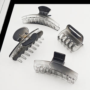 Pinces à cheveux tressées à col bas de style coréen avec pinces requin, couleur dégradée, pour accessoires capillaires élégants, vente en gros pour femmes - Product Image 4