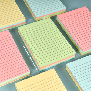 Zhongchang Square Lined <b>Sticky</b> <b>Notes</b> 200 Sheets Self Adhesive For Students And Office Use - Product Image 4