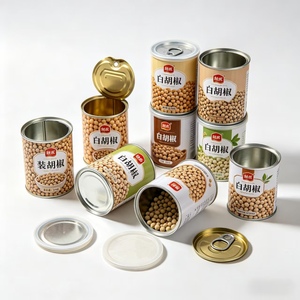 Lata de Metal de Grado Alimenticio de Fácil Apertura para <span class=keywords><strong>Pimienta</strong></span> Blanca, Envase Metálico Hermético a Prueba de Humedad, Lata Vacía para Especias para Exportación - Product Image 5