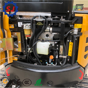 Mini-excavatrice sur chenilles hydraulique Sany SY26U d'occasion, 99 % neuve, 2,6 tonnes, certifiée CE EAP, moteur, boîte de vitesses, pompe, roulement, modèle 2024 - Product Image 6