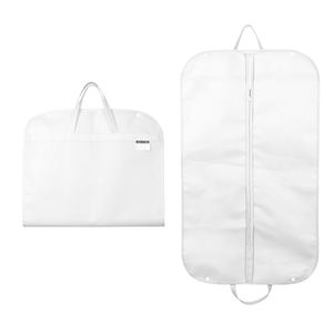 Stampa personalizzata con LOGO a colori a buon mercato bianco Non tessuto riutilizzabile per indumenti riutilizzabili da uomo - Product Image 2