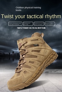 DFA1202 AK Aeisk 2023 Nouvelles bottes tactiques antidérapantes pour hommes, chaussures de désert, bottes de randonnée, bottines. - Product Image 4