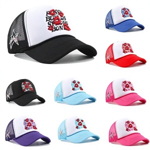 Gorra de béisbol unisex con visera curva, protección solar, bordado 3D, malla de verano, informal, con diseño de personaje, para adultos - Product Image 3