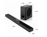 Speaker Nirkabel BT5.3 Sistem Audio Rumah Soundbar TV YS-03 Kualitas Suara HIFI Subwoofer Sistem Audio Pesta Rumah Model Bar