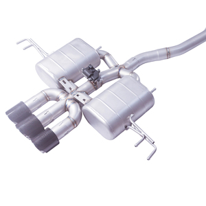 เหมาะสำหรับ <span class=keywords><strong>Honda</strong></span> <span class=keywords><strong>Civic</strong></span> <span class=keywords><strong>RS</strong></span> FK7 TYPE-R FK8 1.5T ระบบไอเสียแคทแบ็คสแตนเลส 304 พร้อมวาล์ว  แบบสามทางออกกลาง - Product Image 5