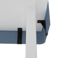 Cloison de bureau acoustique moderne 100% polyester PET, insonorisation, séparation pour bureau, école, hôtel, design 3D, ignifuge