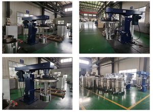 Cina 500L efisiensi tinggi EX-proof vertikal bead mill keranjang pabrik untuk pigmen dengan jaket kapal - Product Image 4