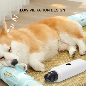 Cortaúñas eléctrico para perro, amoladora de uñas recargable por USB, luz LED, para mascotas, patas de gato silenciosas, SUMINISTROS DE ASEO para uñas - Product Image 6