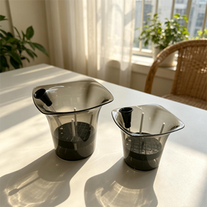 <span class=keywords><strong>Pot</strong></span> de fleurs auto-arrosant moderne noir transparent, absorption automatique de l'eau, <span class=keywords><strong>pot</strong></span> de fleurs paresseux avec corde en coton <span class=keywords><strong>pour</strong></span> plantes <span class=keywords><strong>d</strong></span>'<span class=keywords><strong>intérieur</strong></span> - Product Image 3