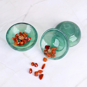 Bol en fluorite verte naturelle poli à la main, idéal pour la collection ou comme cadeau de mariage – Offre spéciale - Product Image 1