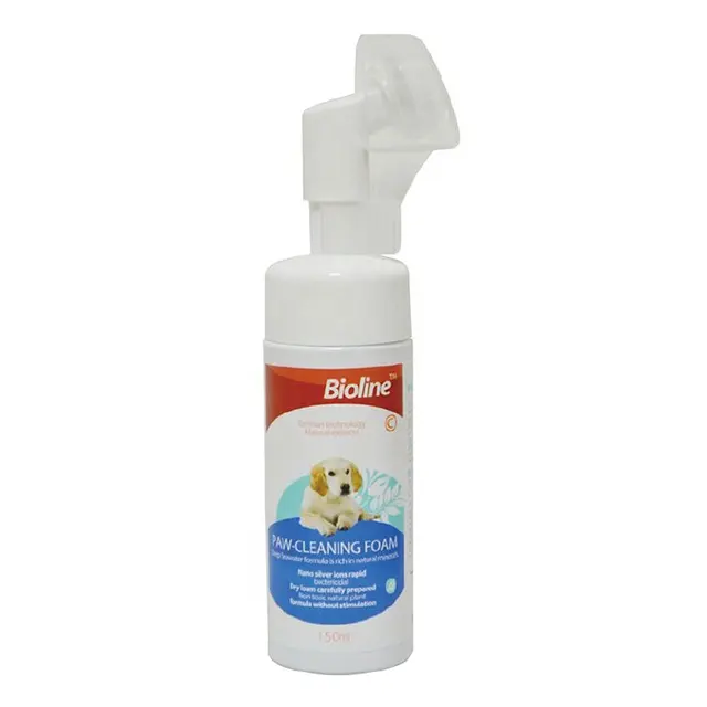 2023 Shopee Fabricante de China 150ml Ingredientes orgánicos Espuma de limpieza de patas de perro