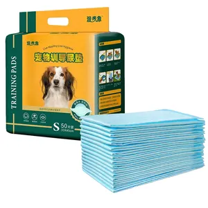 OEM impermeable al por mayor pañales para cachorros almohadillas de entrenamiento desechable almohadilla de orina para mascotas 60*90 almohadillas para orinal de alta absorción para perro
