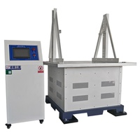 Table vibrante électromagnétique 3 axes HAOEN à prix d'usine, contrôle par écran tactile, capacité de charge 100 kg, tests de précision 0,1 % - 0,5 %