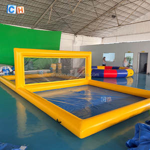 Juego de piscina de <span class=keywords><strong>voleibol</strong></span> inflable de PVC hermético comercial de alta calidad de gran tamaño para la escuela en casa o el mar para piscinas enterradas - Product Image 5