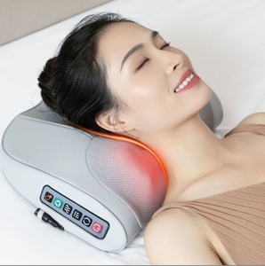 Masseur <span class=keywords><strong>de</strong></span> colonne cervicale Masseur d'épaule et <span class=keywords><strong>de</strong></span> cou Masseur <span class=keywords><strong>de</strong></span> dos <span class=keywords><strong>Coussin</strong></span> <span class=keywords><strong>de</strong></span> pétrissage <span class=keywords><strong>de</strong></span> <span class=keywords><strong>massage</strong></span> <span class=keywords><strong>de</strong></span> colonne lombaire multifonction - Product Image 2