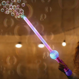 Jouets d'extérieur, <span class=keywords><strong>machine</strong></span> à <span class=keywords><strong>bulles</strong></span> géantes en forme d'épée avec lumières LED, en plastique, pour enfants - Product Image 3