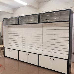 Exhibidor de Vidrio para Decoración de Tiendas de Computadoras y Celulares, Diseño de Vitrina para Tienda de Teléfonos Móviles - Product Image 1