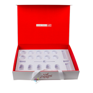 Customized Luxury Paper <b>Box</b> High End Rigid Cardboard Magnetic <b>Box</b> Colorful Gift <b>Box</b> with Ribbon Handle Wholesale - Product Image 2