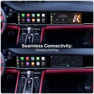 Autoradio Stereo con Doppio Schermo Touch Android da 12,3" Navigazione GPS Unità Principale Multimediale Carplay per Porsche <span class=keywords><strong>Panamera</strong></span> 970 2010-2016 - Product Image 5